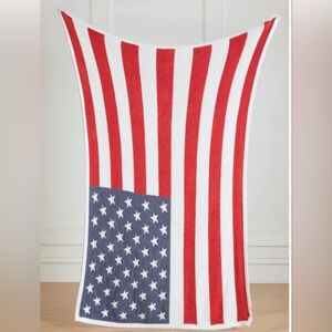 The Styled Collection Flag Blanket